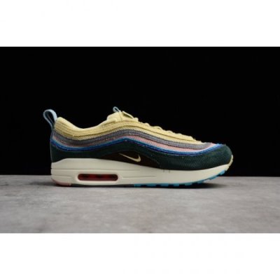 Nike Air Max 1/97 Açık Mavi / Limon Koşu Ayakkabısı Türkiye - SPE9Y21Q